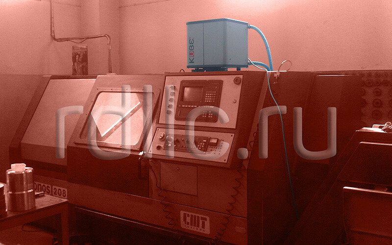 Применение фильтра удаления масляного тумана (паров СОЖ) Kube на токарном станке с ЧПУ CMT KRONOS 208